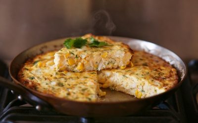 Crab & Corn Frittata