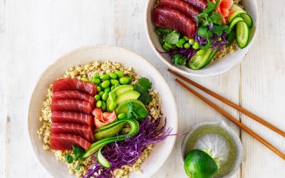 Easy As Fresh Australian Tuna Poke Bowl